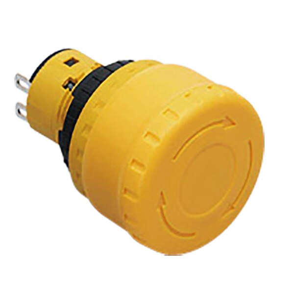 XA1E-BV3U02Y, E-stop (neiluminat) / seria XA, Ø16mm, Ø29mm mushr, 2NC [1]
