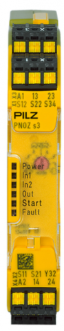 Relee de siguranta - PNOZ s3 C 24VDC 2 n/o, Releu siguranta