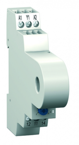 Relee si control - 84871122, Releu de monitorizare a curentului MIC, monofazat, 2-20 A, 24-240 VAC/VDC, 1 C/O, 5 A, șină DIN, 17,5 mm