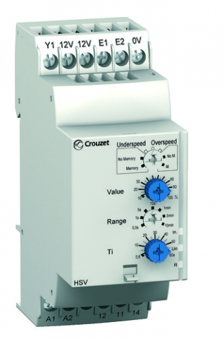 Relee si control - 84874320, Releu de control al vitezei HSV, 24-240 VAC/DC