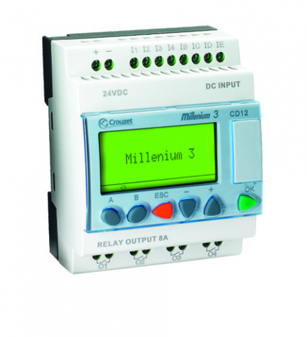 Extensie Mini PLC - 88970041, Microcontroler 3 M3 Essential CD12, 24 VDC