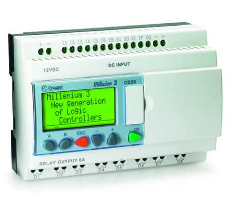 Extensie Mini PLC - 88970051, Microcontroler 3 M3 Essential CD20, 24 VDC