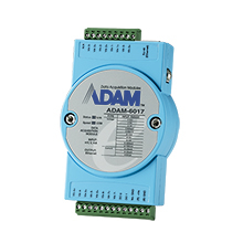 Produse automatizari industriale - ADAM-6017-D, Modul industrial 8 intrari analogice/2 iesiri digitale IoT Modbus/SNMP/MQTT Ethernet 
