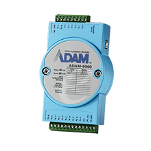 Produse automatizari industriale - ADAM-6060-D, Modul industrial 6 iesiri releu / iesiri digitale IoT Modbus/SNMP/MQTT Ethernet 