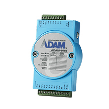 Produse automatizari industriale - ADAM-6066-D, Modul industrial 6 iesiri releu de putere /6intrari digitale IoT Modbus/SNMP/MQTT Ethernet