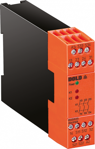 Relee de siguranta - BG5925, Modul de oprire de urgență DC24V