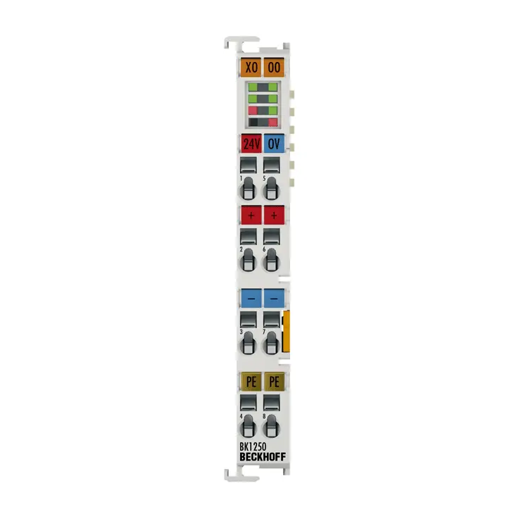 Seria BK - BK1250, Cuplaj compact între terminalele EtherCAT și terminalele de magistrală 