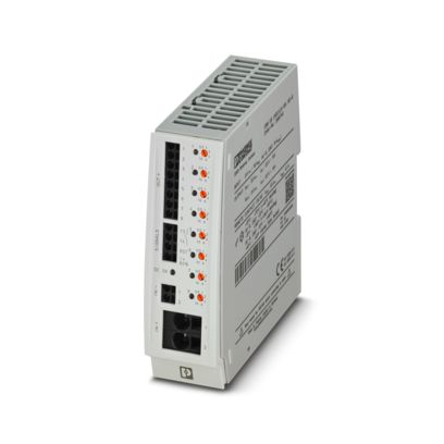 Relee si control - CBM E8 24DC/0.5-10A NO-R, Întrerupător electronic multicanal cu limitare de curent activ pentru protejare