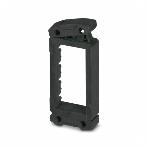Cleme terminale - CES-B16-HFFS-PLBK, Cadru de etanșare, Cu zăvor de blocare, negru, lungime: 120 mm, lățime: 58 mm, înălțime: 20 m