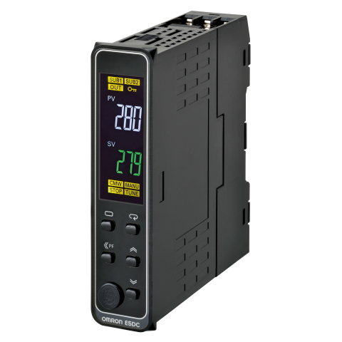 Regulator temperatura - Controler temperatura PRO, sina DIN 22,5mm, Uni. I/P,1 x 12 VDC iesire,2 AUX,fara capac,100-240 VAC