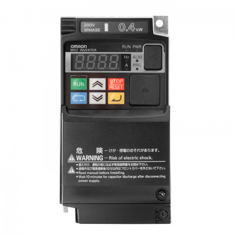Convertizoare de frecventa - Convertizor de frecventa 3G3MX2, 0.75/1.1 kW (HD/ND), 5.0/6.0 A (HD/ND), 200 VAC, 1~ intrare, control vectorial