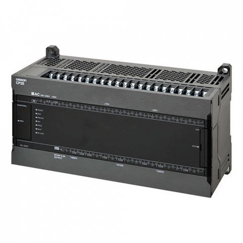 PLC - CP2E PLC compact - Tip Esential; 36 DI, 24DO; iesire cu releu; putere de alimentare 220 VAC; memorie de program 4k pasi