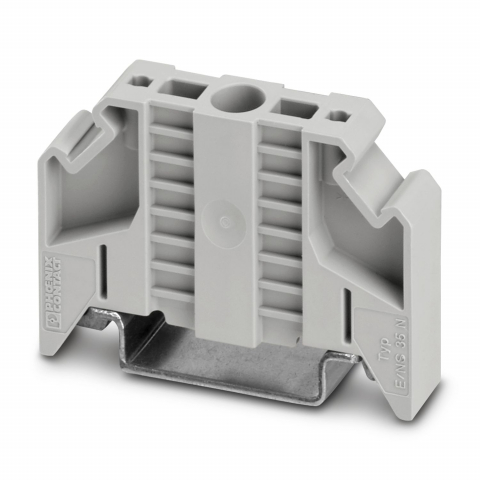 Cleme terminale - E/NS 35 N, Clemă de capăt, lățime: 9,5 mm, gri