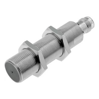 Senzori inductivi - E2A-M18LS08-M1-B2, Senzor inductiv M18, 8mm, PNP-NC, M12 connector