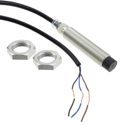 Senzori inductivi - E2B-M12LN08-WP-B1 2M, Senzor inductiv M12, 8 mm, PNP NO    