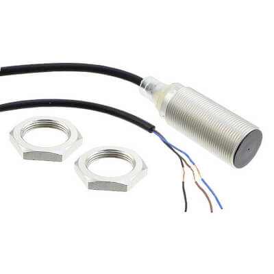 Senzori inductivi - E2B-M18KS08-WP-B1 5M, Senzor inductiv M18, 8 mm, PNP NO       