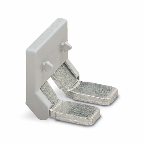 Cleme terminale - EB 2-25/UKH, Punte de inserare, pas: 25 mm, număr de poziții: 2, gri