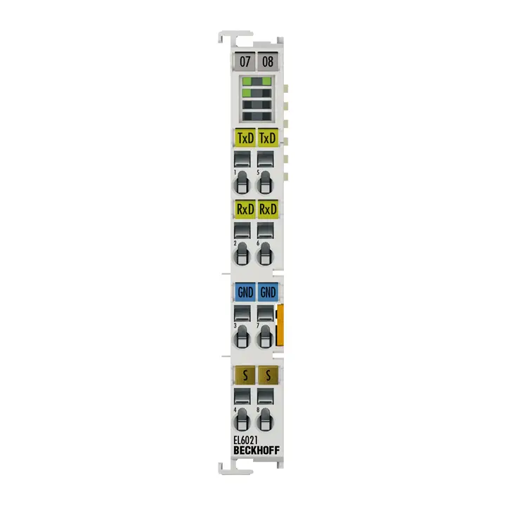 Seria EL - EL6021, Terminal EtherCAT, interfață de comunicare cu 1 canal      