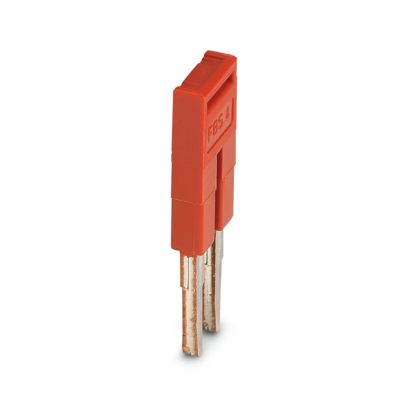 Punte conectare - FBS 2-4, Punte de conectare, pas: 4,2 mm, număr de poziții: 2, culoare: roșu