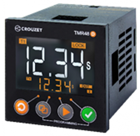 Relee de timp analogice - GDS2R10MV2, Temporizator Syr-Line TMR48D GDS2, 24-240 VAC/DC, 10 A
