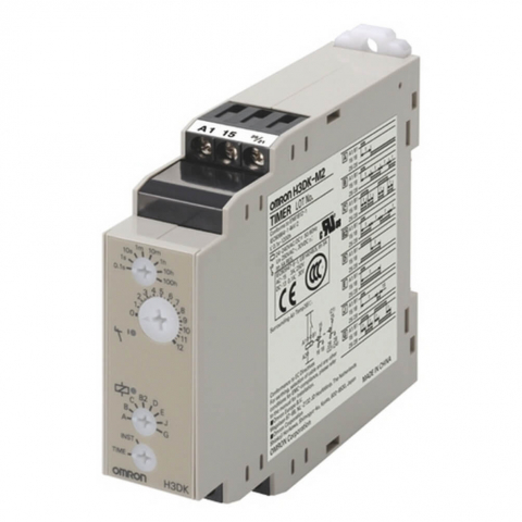 Relee de timp digitale - H3DK-M2 24-240VAC/DC, Releu de timp digital