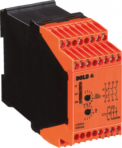 Relee de siguranta - LH5946, Monitor de oprire DC24V