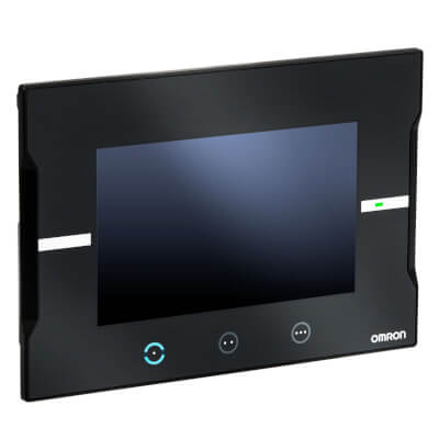 HMI - HMI, ecran cu latimea de 7 inch, TFT LCD, culoare 24 biti, rezolutie 800x480, culoarea ramei: negru