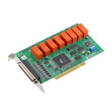 Produse automatizari industriale - Placa digitala 8 iesiri pe releu si 8 intrari digitale izolate PCI Card