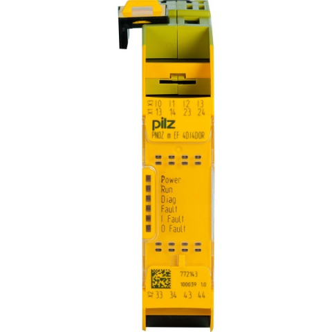 Relee de siguranta - PNOZ m EF 4DI4DOR, Controlere mici configurabile sigure PNOZmulti 2, modul de expansiune, 4 intrări digitale s