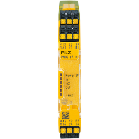 Relee de siguranta - PNOZ s7.1 C 24VDC 3 n/o cascade, Extindere contact PNOZsigma, cascadă, ieșiri: 3 N/O, UB = 24 V DC