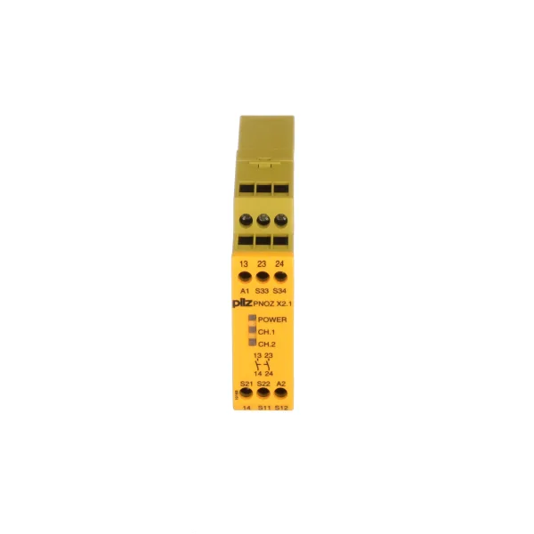Relee de siguranta - PNOZ X2.1 24VAC/DC 2n/o, Releu de siguranță (autonom), intrări: cablare 1/2 canal