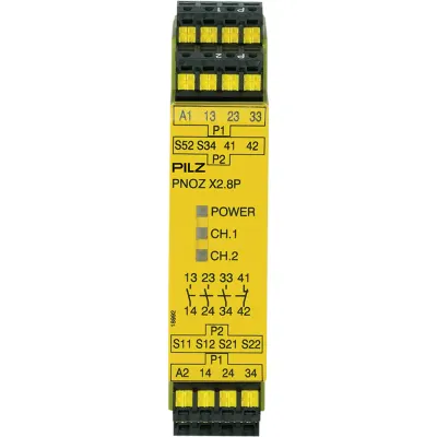 Relee de siguranta - 787301, PNOZ X2.8P C 24VACDC 3n/o 1n/c