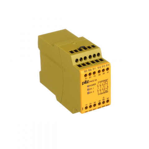 Relee de siguranta - PNOZ X3.2 230VAC 24VDC 3n/o 1n/c 1so, Releu de siguranță (autonom), intrări: 1/2 canal