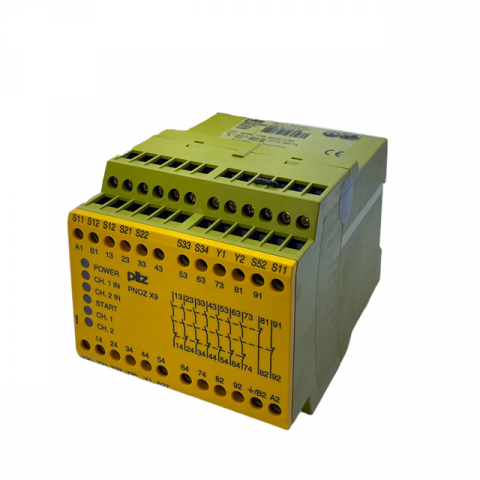 Relee de siguranta - PNOZ X9 24VAC 24VDC 7n/o 2 n/c 2so, Releu de siguranță (autonom)
