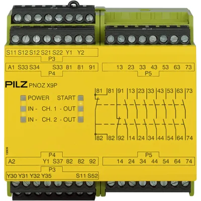 Relee de siguranta - PNOZ X9P 24VDC 7n/o 2n/c 2so, Releu de siguranță (autonom)