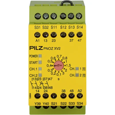 Relee de siguranta - PNOZ XV2 3/24VDC 2n/o 2n/o t, Releu de siguranță (autonom)