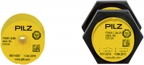 Intrerupatoare de siguranta - PSEN 1.2p-20/PSEN 1.2-20/8mm/ 1 unitate, întrerupător magnetic de siguranță 2 n/o, conector tată M8 cu 4 pini