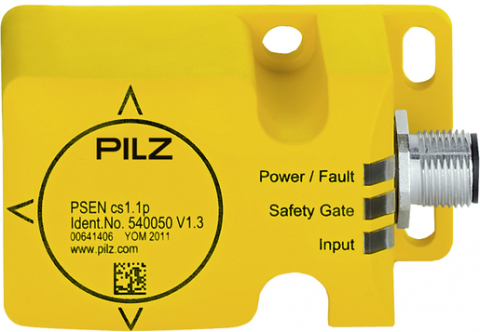Intrerupatoare de siguranta - PSEN cs1.1p 1 comutator de siguranță RFID 2 ieșiri SC sigure, conector tată M12 cu 8 pini, 4 direcții de acționare