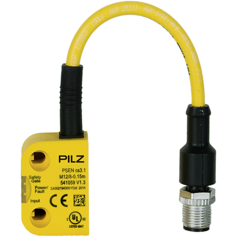 Intrerupatoare de siguranta - PSEN cs3.1 M12/8-0.15m 1 întrerupător de siguranță RFiD 2 ieșiri SC sigure, conector tată M12 cu 8 pini