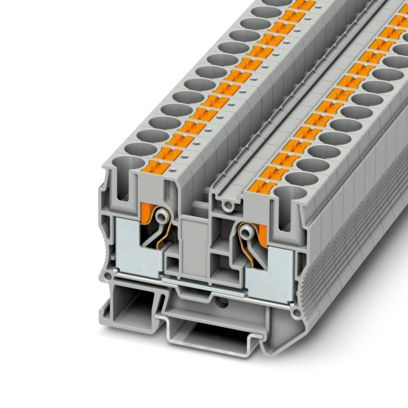 Cleme terminale - PT 10, Bloc terminal de trecere, nom. tensiune: 1000 V, curent nominal: 57 A