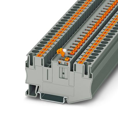 Cleme terminale - PT 6-MT, Bloc terminal cu deconectare cuțit, nom. tensiune: 500 V, curent nominal: 20 A