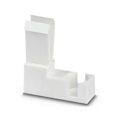 Cleme terminale - S, Blocare de comutare, pentru glisiere de deconectare, latime: 8,2 mm, inaltime: 12 mm, alb