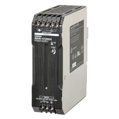 Surse de alimentare - S8VK-C12024, Sursa de alimentare, 120 W, 24VDC, 5A, montaj sina DIN