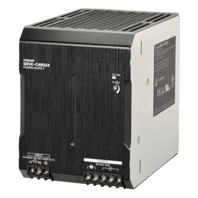 Surse de alimentare - S8VK-C48024, Sursa de alimentare, 480 W, 24VDC, 20A, montaj sina DIN