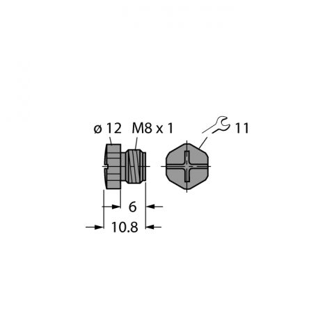 Accesorii de montaj - SCHUTZSTOPFEN ISK-M8