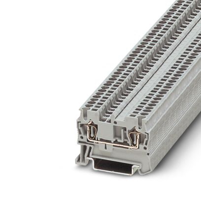 Cleme terminale - ST 1,5, Bloc terminal de trecere, nom. tensiune: 500 V, curent nominal: 17,5 A, număr de conexiuni: 2