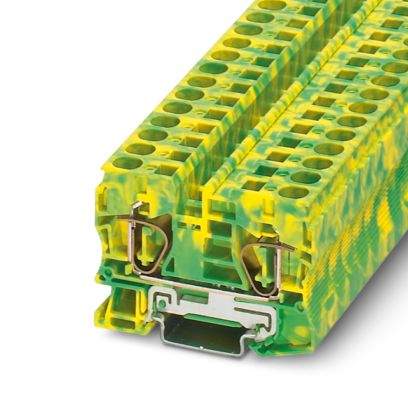 Cleme terminale - ST 10-PE, Terminal de masă, număr de conexiuni: 2, număr de poziții: 1