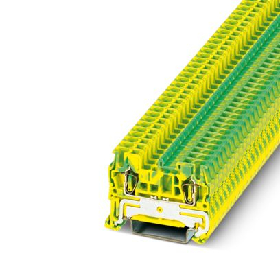 Cleme terminale - ST 2,5-PE, Bloc de borne de împământare cu arc, număr de conexiuni: 2