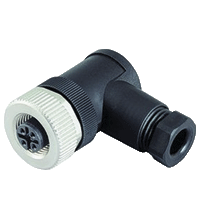 Cabluri de conectare cu mufa - V1-W-BK, Conector mama