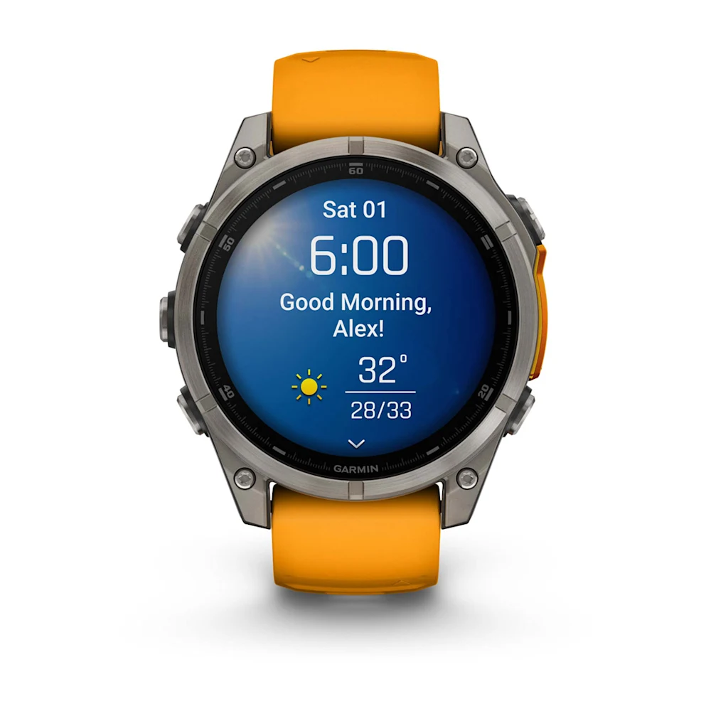 Garmin fēnix 8 47 mm – AMOLED safir, titan, 10 ATM, autonomie 16 zile [13]